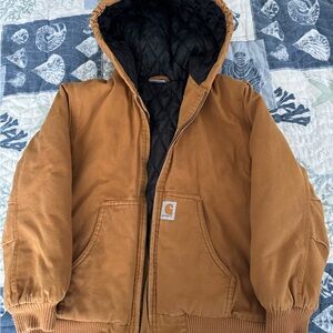 Carhartt Youth Brown Hooded Jacket